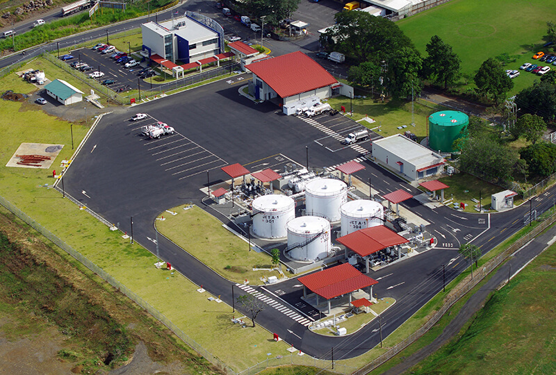 JUAN SANTAMARIA INTERNATIONAL AIRPORT FUEL FARM Edica Constructora